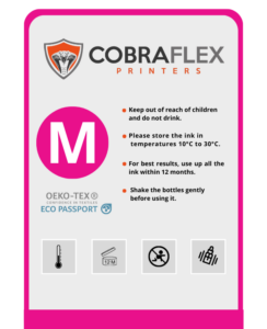 Cobra Flexible Epson Digital Inks (Magenta) for screen printing